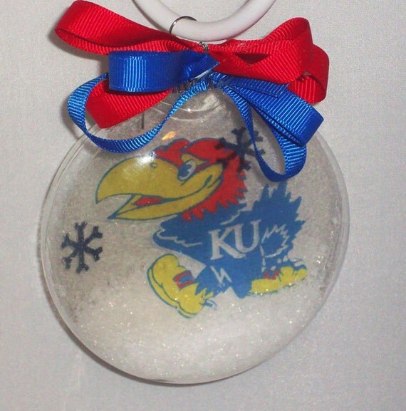 christmas ornament ku floating insert glass sports christmas ornament ku floating insert glass sports