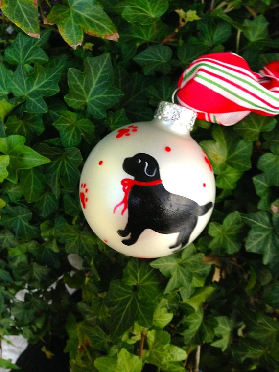 Items similar to Labrador Retriever Ornament - Hand Painted