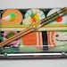 Baby Shower Sushi Baby Gift - Neutral Baby Gift - Orange Tawashi Fish