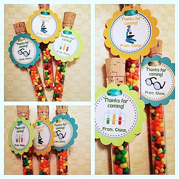 Science party favors science party test tube laboratory
