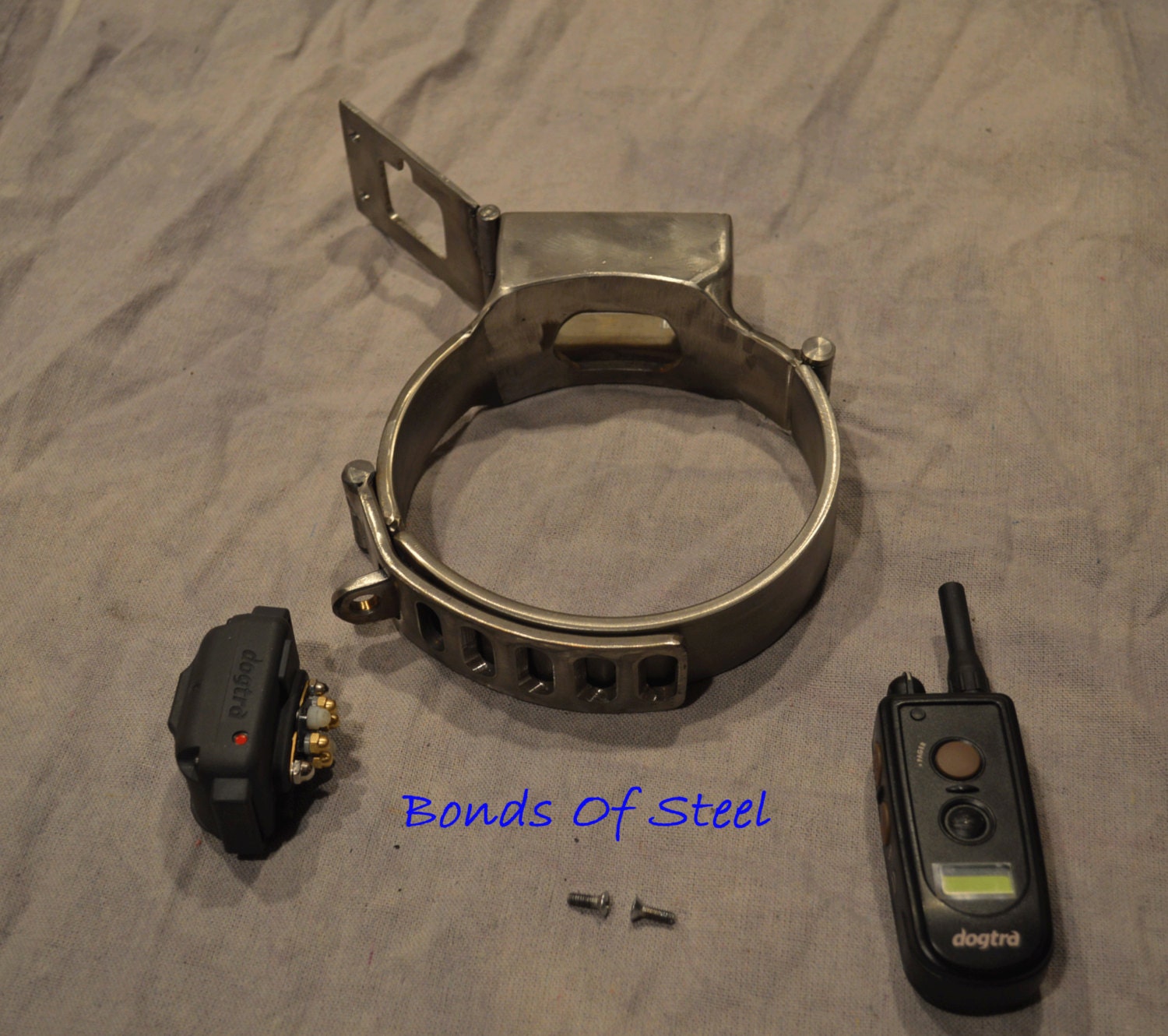 Stainless Steel Shock Collar BDSM Bonds of Steel Mature