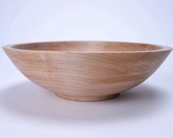 Southern Maple Wooden Bowl #1232 9 3/8" X 2 3/4"