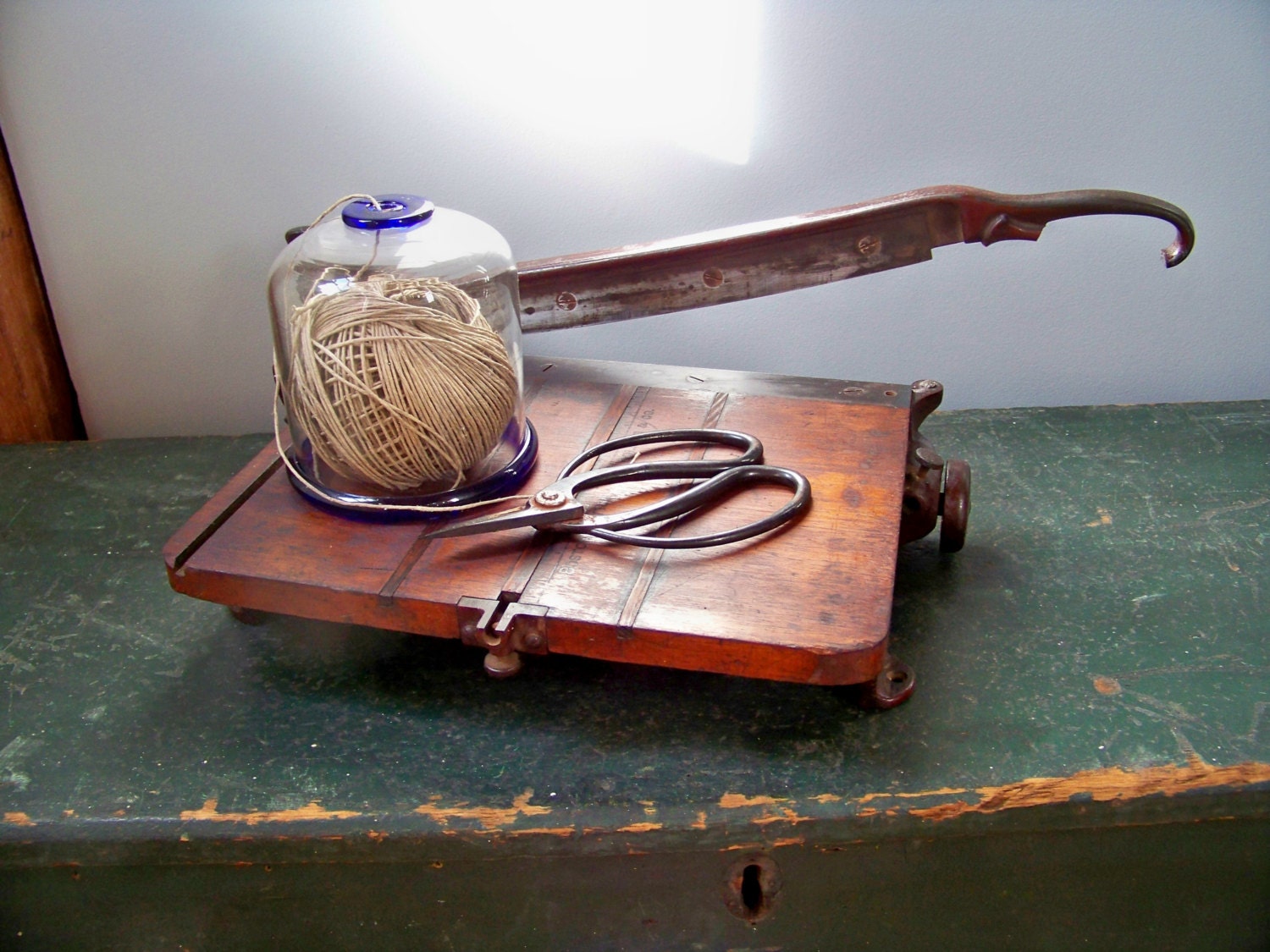 1800's Golding Paper Cutter Boston Industrial