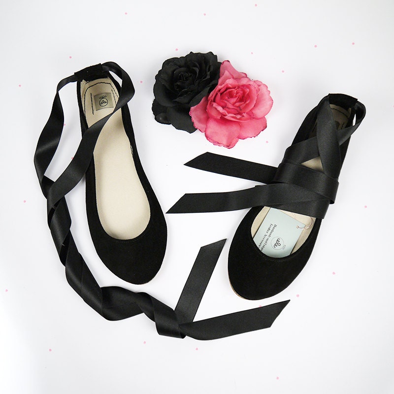 handmade leather ballet flats