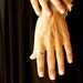 Personalized Rings - Hammered Ring - Adjustable Silver Ring