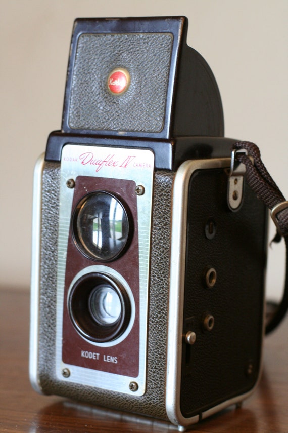 Kodak Duaflex IV Camera with Kodet Lens 1950s by