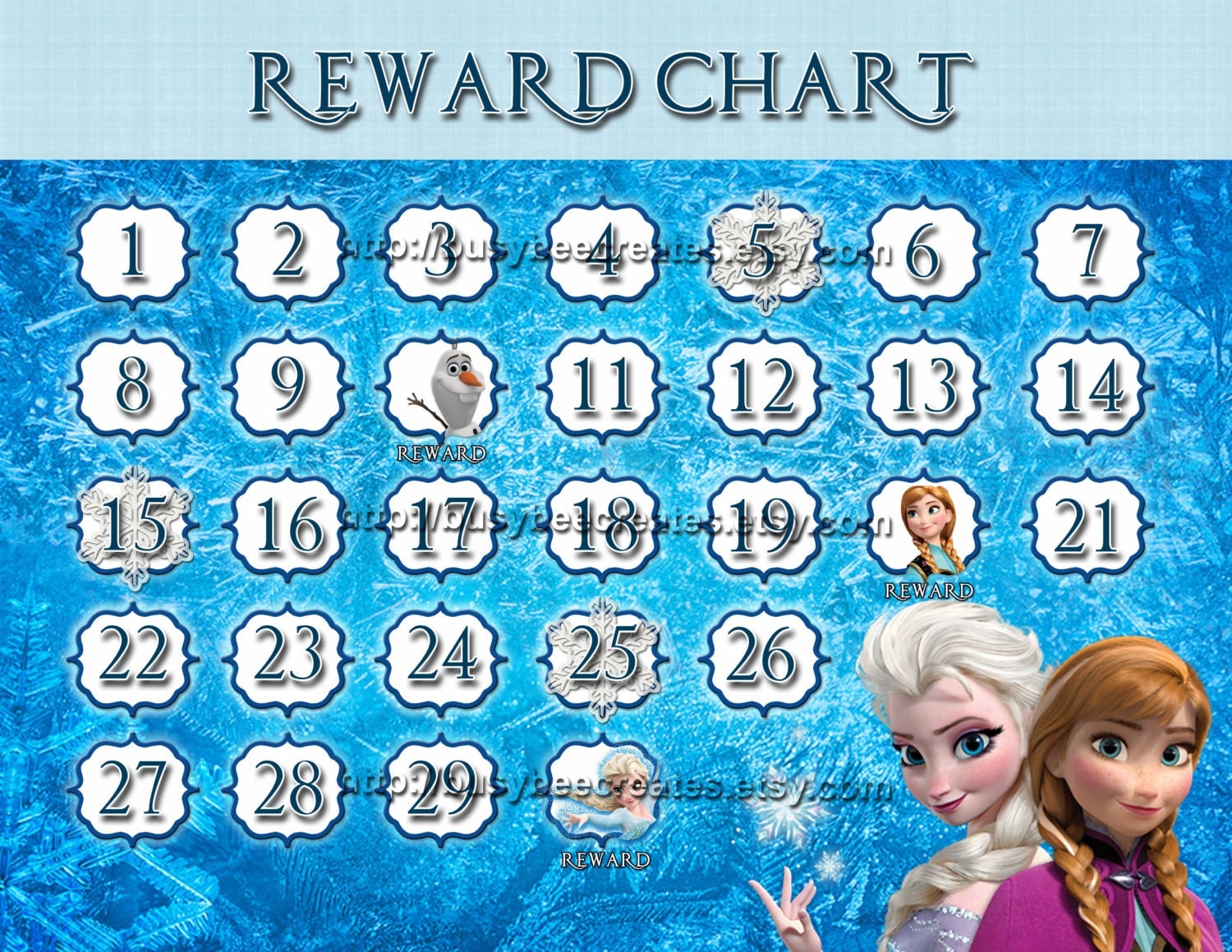 personalized-disney-princess-frozen-reward-chart-custom