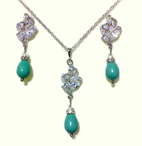 Pastel Green Jewelry, Mint Green Bridal Earrings, Jade