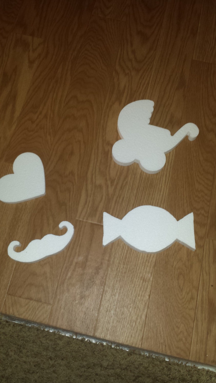 STYROFOAM shapes for craft Prince Princess Mickey Minnie