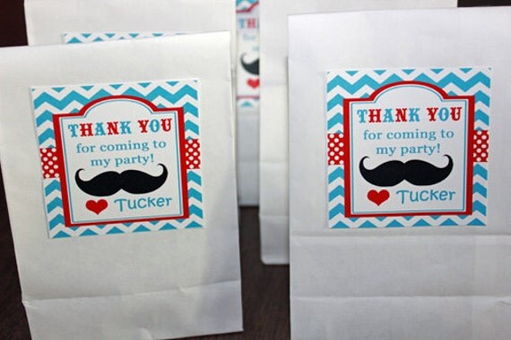 Little Man Mustache Favor Tags Printable - Mustache Bash Birthday or Baby Shower Il_570xn