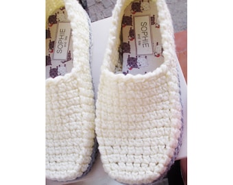 Winter Loafer Crochet Pattern Slippers - Basic Crochet Pattern - Instant Download Pdf