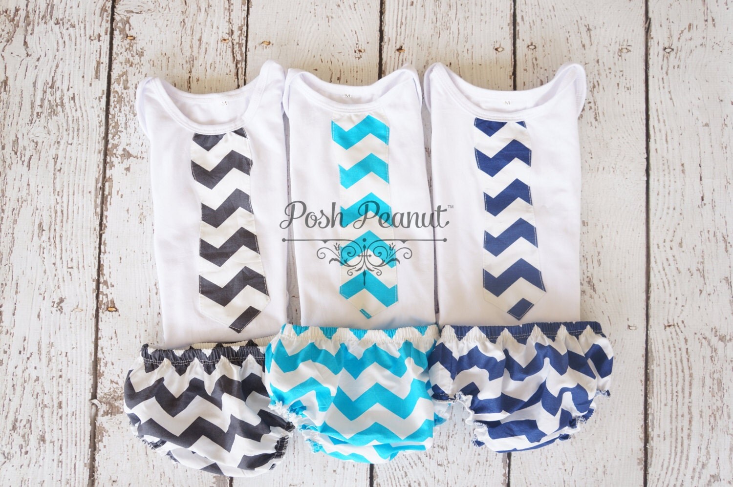 Boys outfits boy diaper cover and tie baby boy chevron