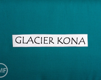 One Yard Glacier Kona Cotton Solid Fabric from Robert Kaufman, K001-146
