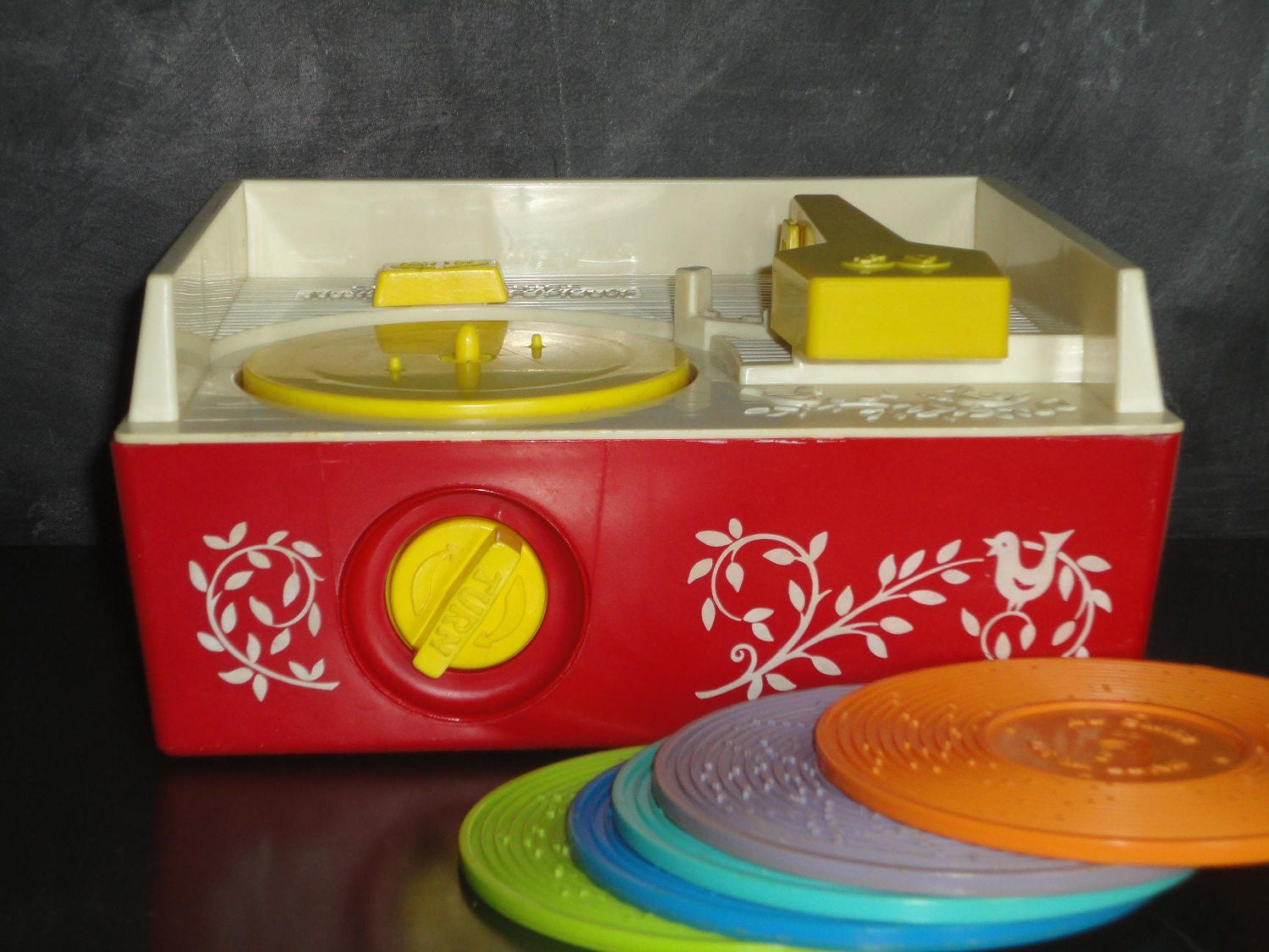 fisher price retro music box record player