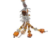 ON SALE  Amber Bird Bookmark with free Journal