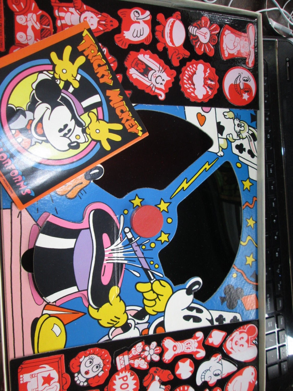 Tricky Mickey Mouse Magic Colorforms Disney Vintage 1970s