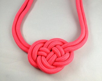 Love Knot Colar Necklace Paracord Necklace Celtic Knot Necklace Item 2212