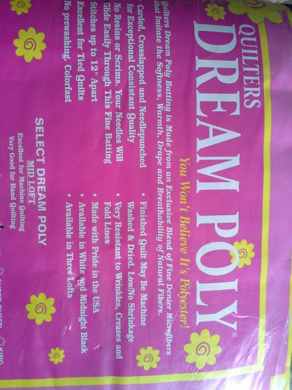 Twin Size Quilters Dream Batting