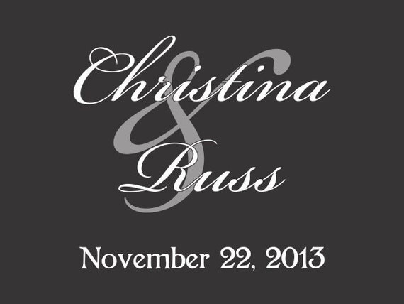 100 4" x 3" Welcome Bag/Box Labels in Your Wedding Colors - Self Adhesive Wedding Stickers Il_570xn