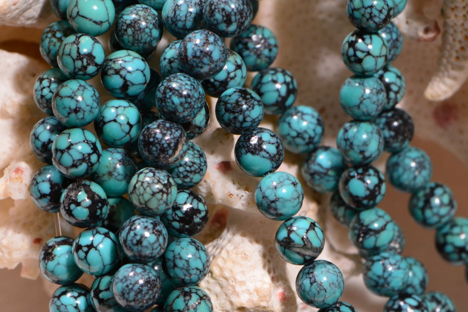 Turquoise Beads 5 mm Natural Gemstone Beads Jewelry Making