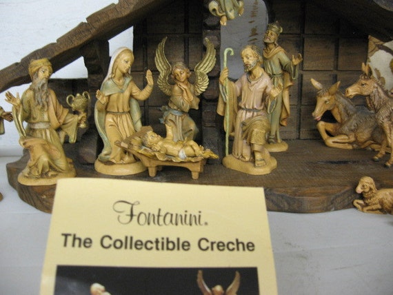 FONTANINI NATIVITY SCENE Creche 29 Pieces by FindsandFurnishings