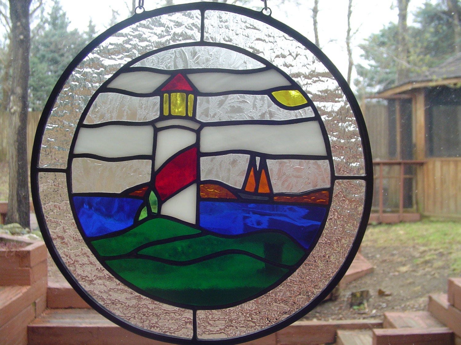 Lighthouse suncatcher