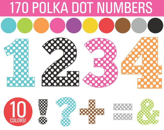 free printable numbers clipart - photo #40