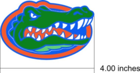 Florida Gators 4 Multi-Layer 4 stencil set.
