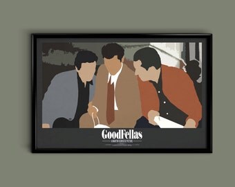 Goodfellas 11 x 17 Minimalist Movie Poster