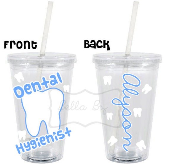 Items similar to Dental Hygienist 16oz Tumbler Cup on Etsy