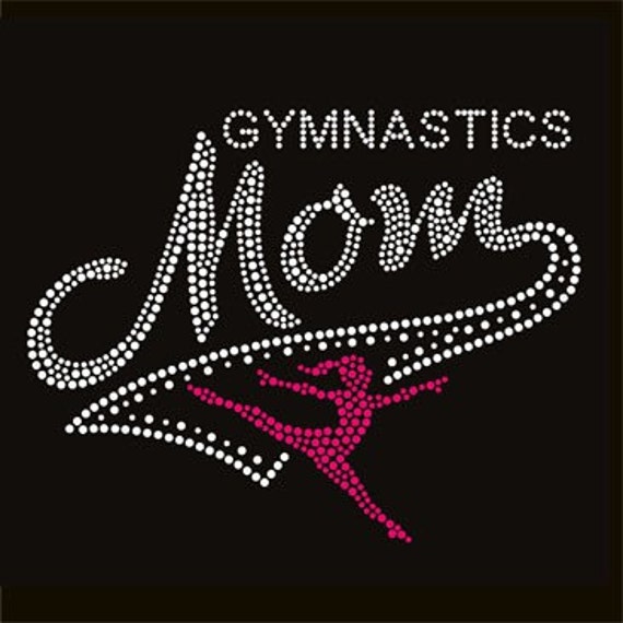 Gymnastics Mom Shirt/Sweatshirt in BLING