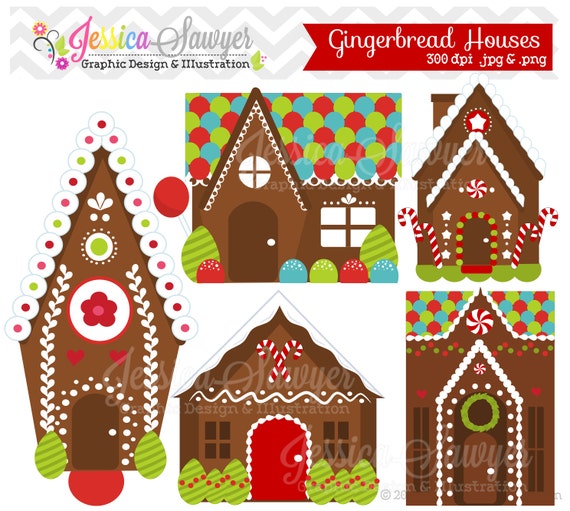 cute gingerbread house clipart - photo #20