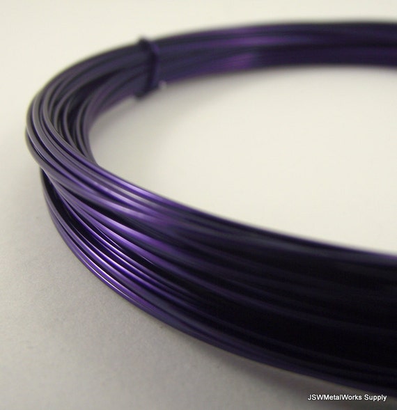 Purple Aluminum Wire Purple Wire 22 gauge AWG 23 ga SWG