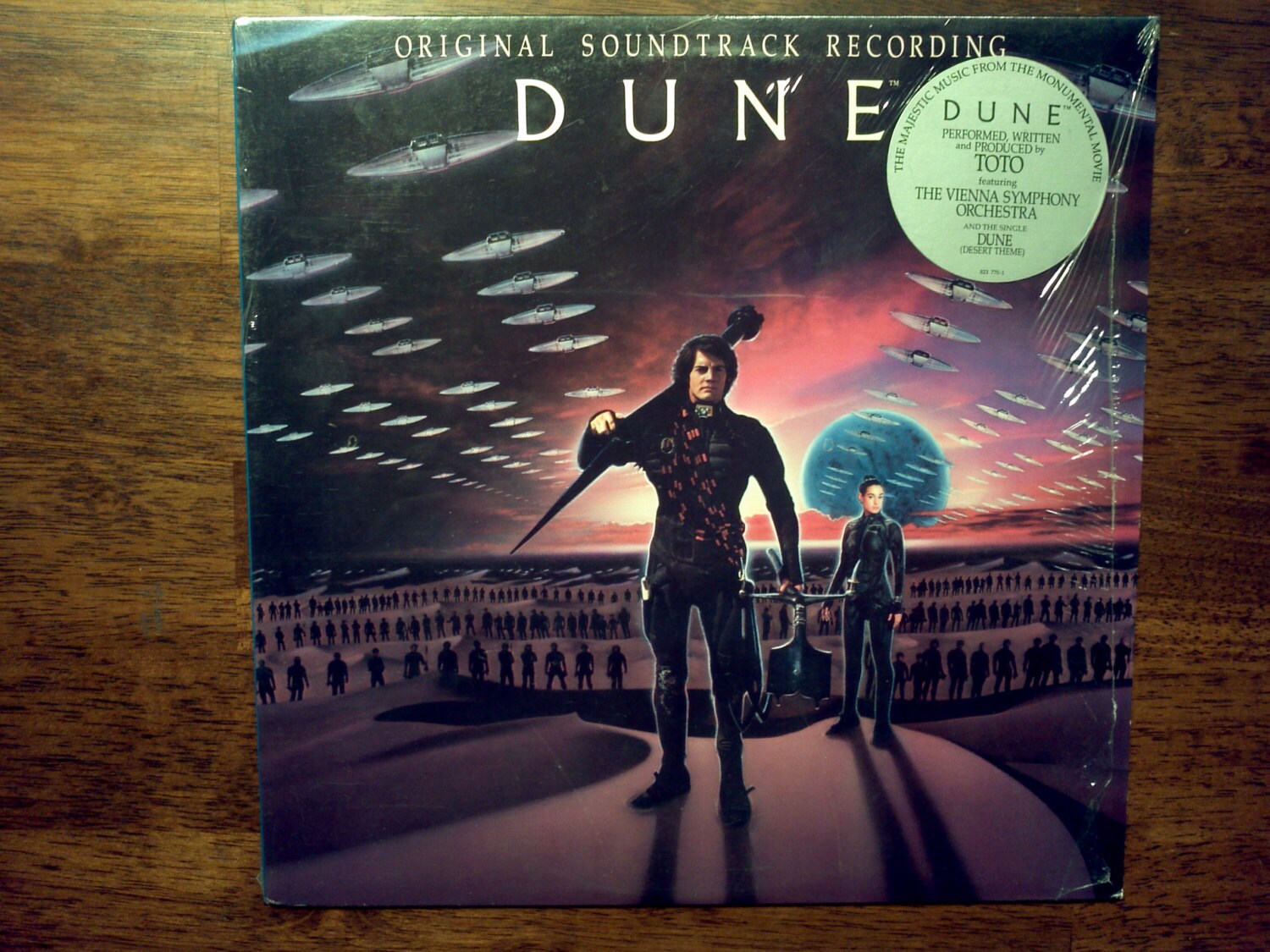 1984 Dune Soundtrack Vinyl Record Album SciFi Vienna Symphony