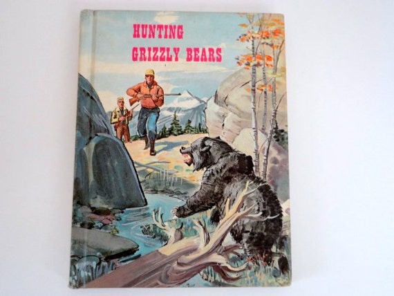 Items similar to Vintage Children's Adventure Book 1960s Hunting ...