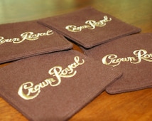 crown royal gifts coaster maple fabric under brown set popular items ters coas graduation cave guys decor man
