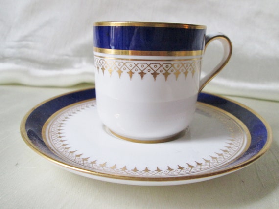 Spode Copeland China Classic Cobaslt Blue and Gold