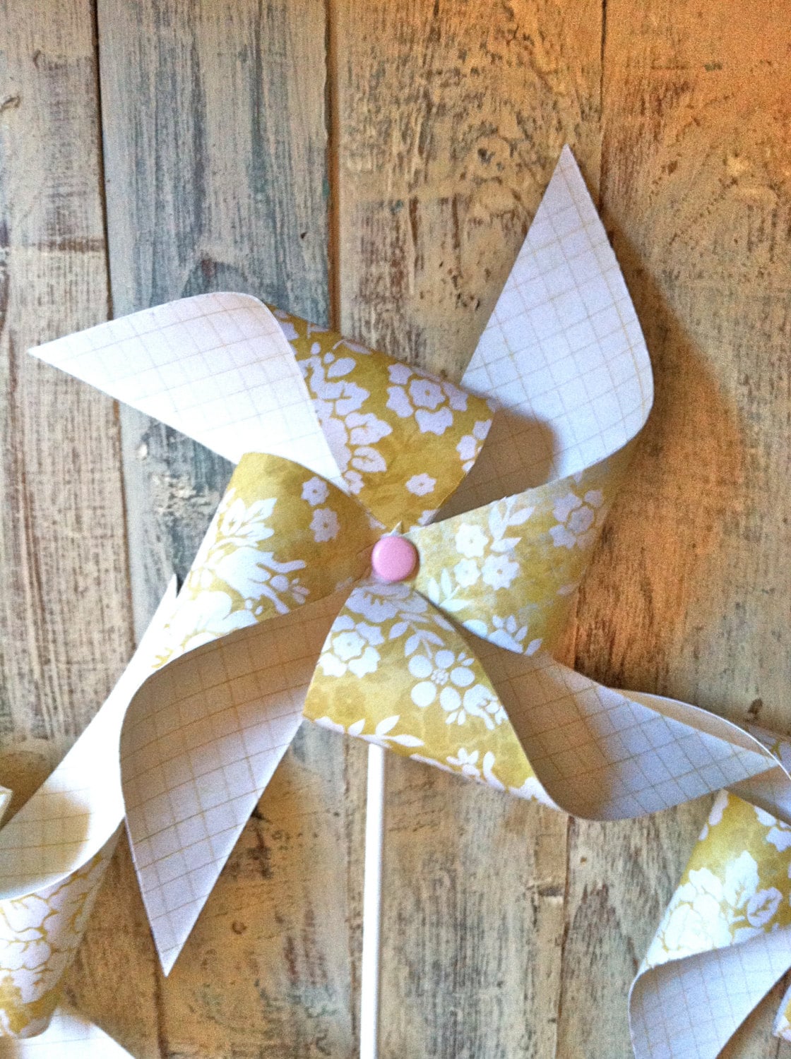 Pinwheels Fields of Gold Collection Set of 7 Pinwheels