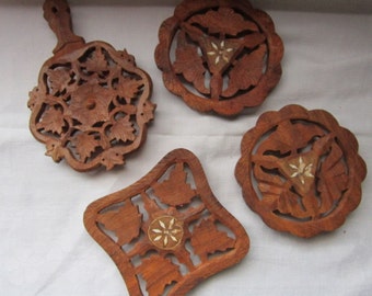 Popular items for wood trivet on Etsy