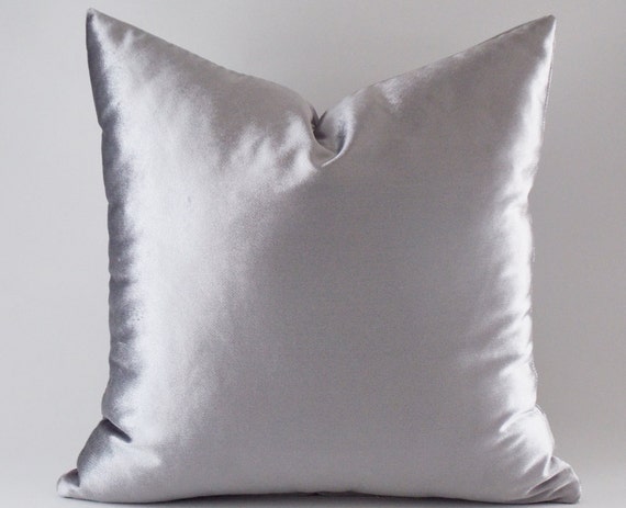 Silver Velvet Pillow Covers Decorative Velvet Pillows Throw
