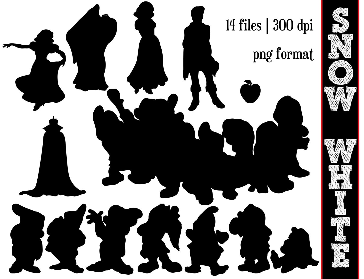 Free Free 220 Snow White And Seven Dwarfs Svg SVG PNG EPS DXF File
