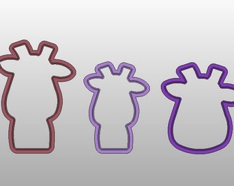 Giraffe Cookie Cutters - available in 2 different sizes/styles