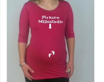 Items similar to Baseball Maternity raglan Shirt- maternity clothes ...