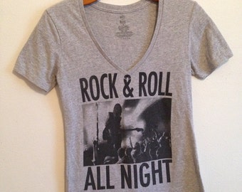 Rock and Roll All Night tee