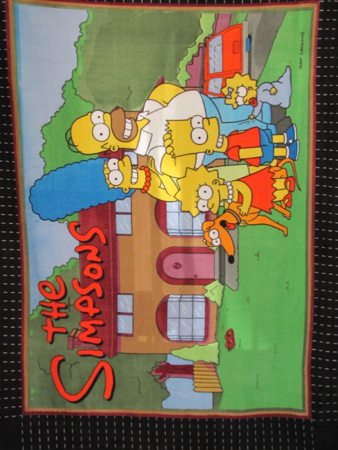 The Simpsons Double Layer Fleece Blanket