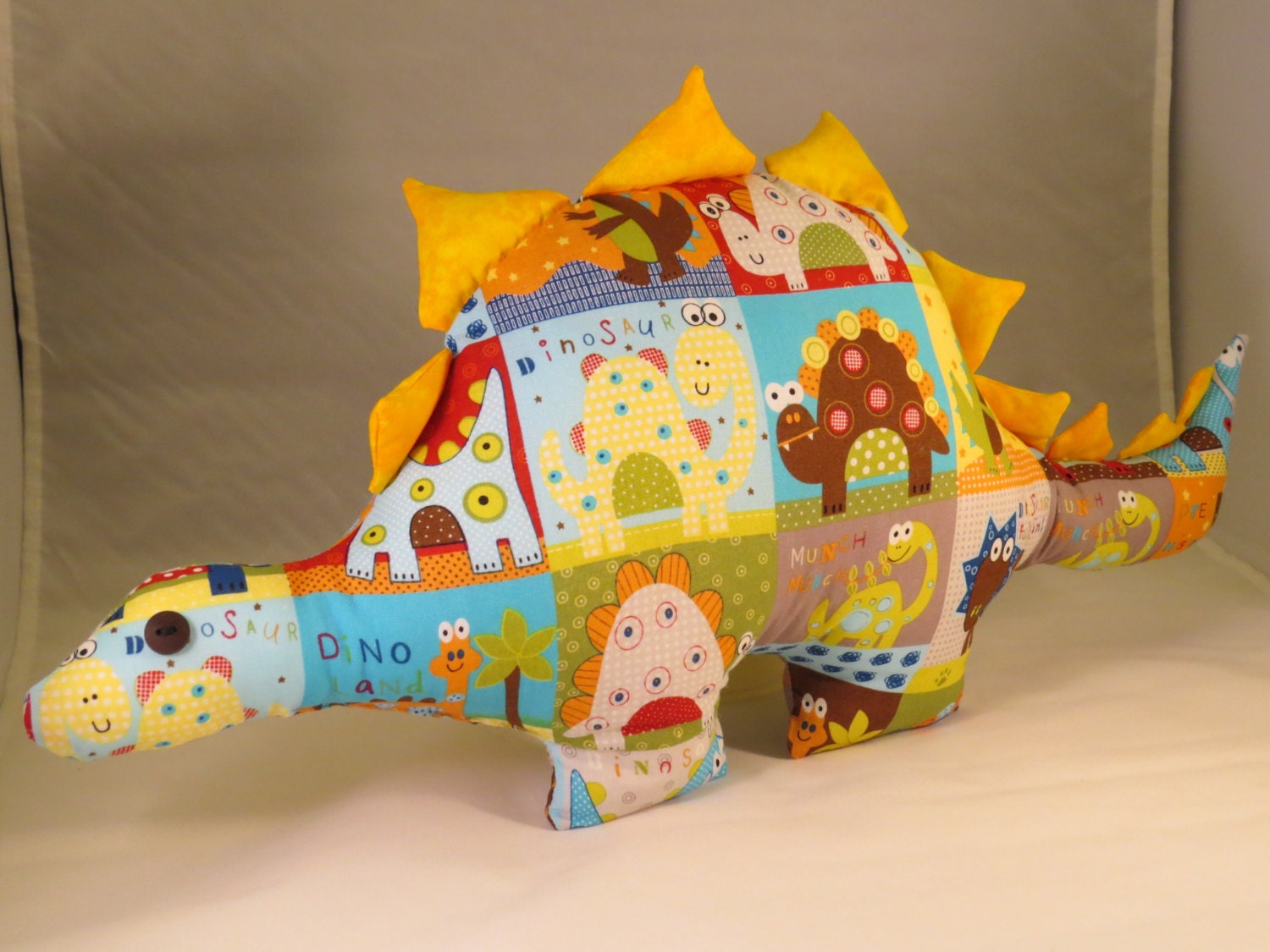 ON SALE Stuffed Dinosaur Child's Toy Dinosaur Stuffed