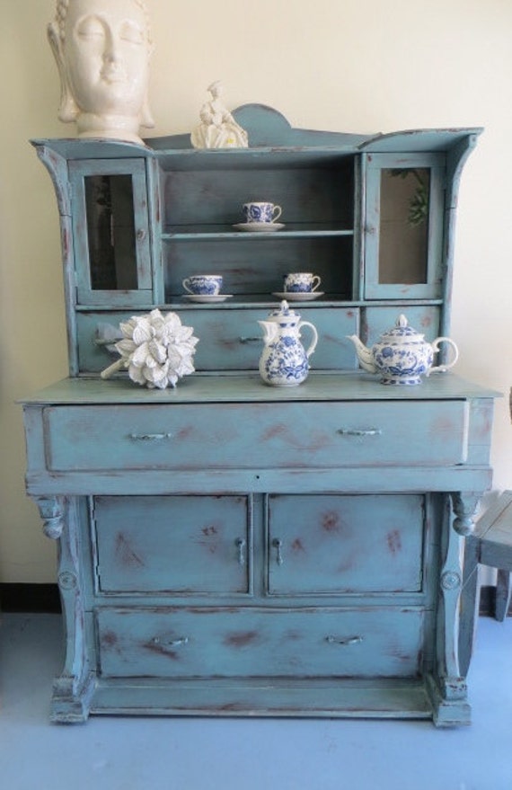 Items similar to French Country Style Shabby Chic Buffet ...