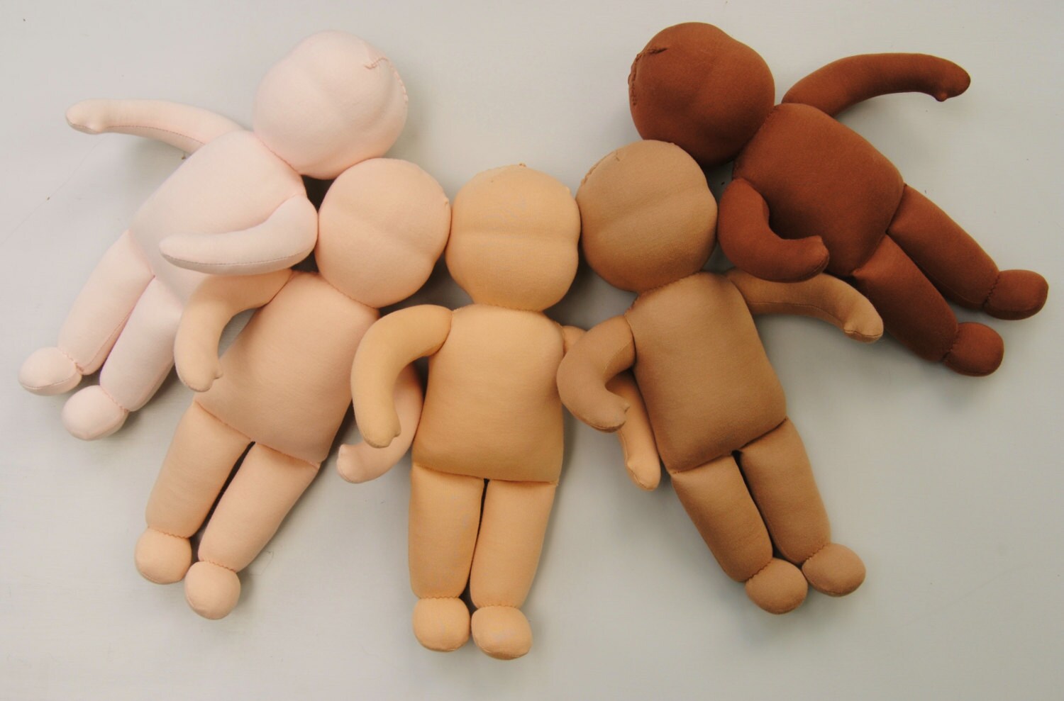 Waldorf Doll Body 15 Inch PreSewn and Stuffed Blank Doll