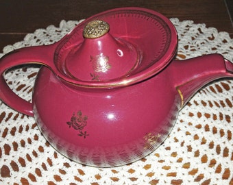 Art Deco Hall Windshield Teapot