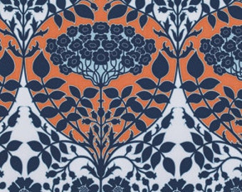 SALE Botanique Leafy Damask Apricot Fabric by Joel Dewberry for Free Spirit